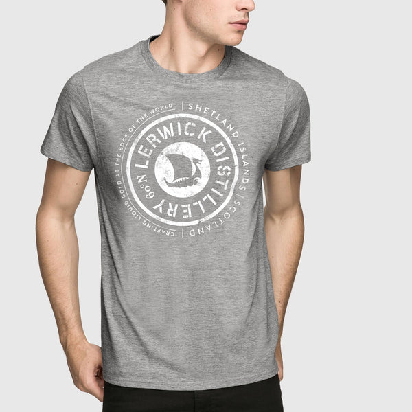 Shield T-Shirt - Pebble Grey