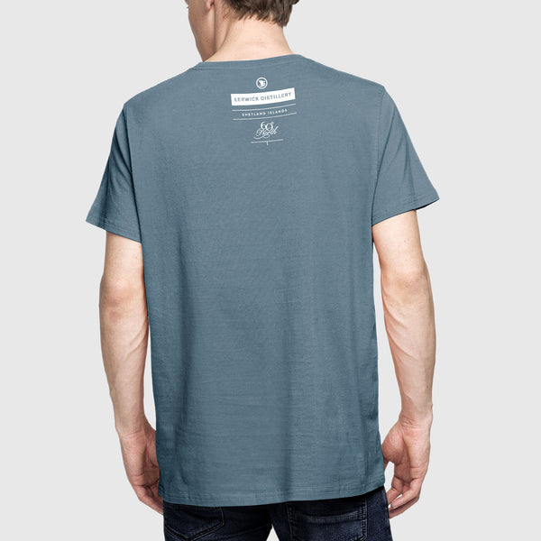 Shield T-Shirt - Sea Blue