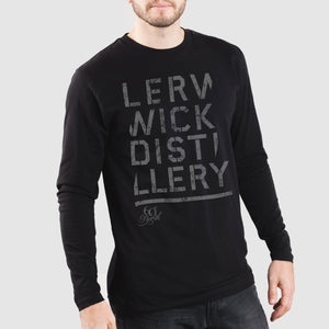 Lerwick Distillery Distiller Long Sleeve T-Shirt - Black 1