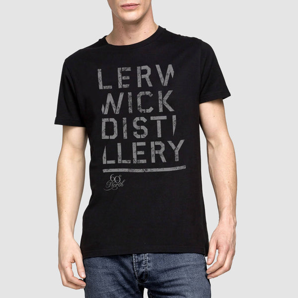 Lerwick Distillery Distiller T-Shirt - Black 1