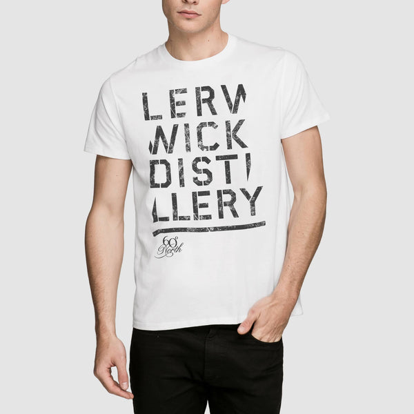 Lerwick Distillery Distiller T-Shirt - White 1